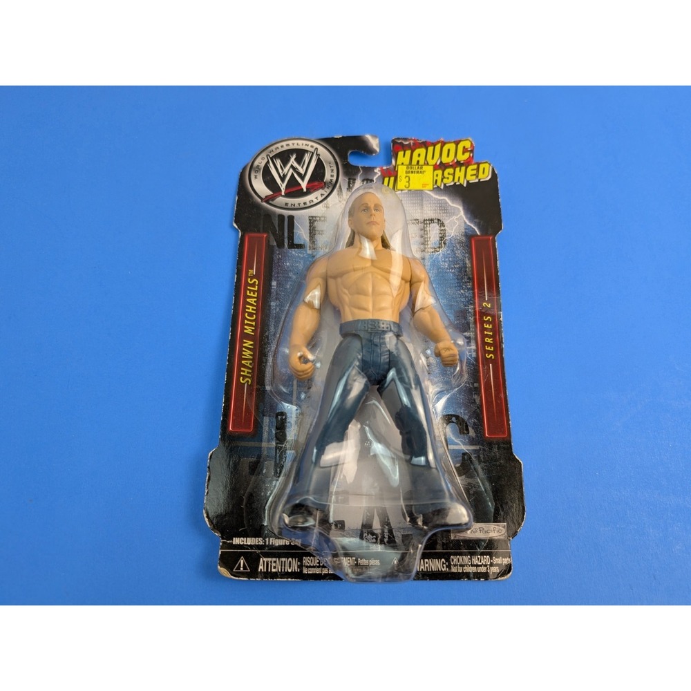 WWE Shawn Michaels Havoc Unleashed Series 2 Action Figure Jakks Pacific